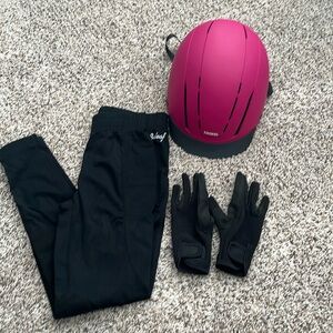 Girls horse riding gear